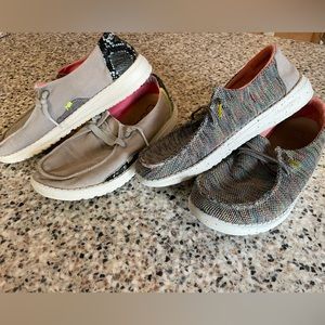 Girls Hey Dude shoes